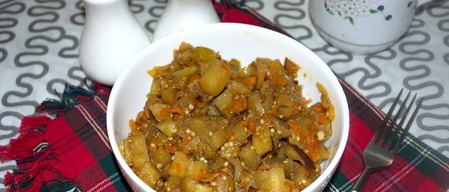 Рагу из баклажанов