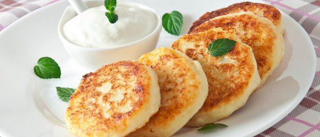 Сырники с манкой