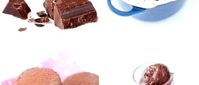 Шоколадное печенье с вишней и фисташками