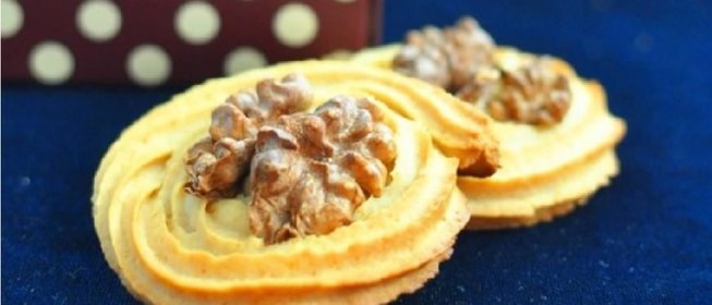 Печенье медовое с грецким орехом