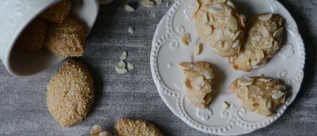 Итальянское миндальное печенье