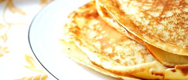 Тонкие блинчики на воде