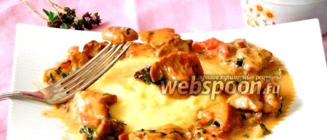 Рагу из лисичек