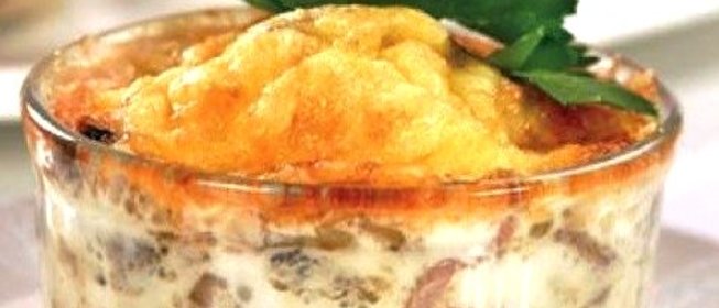 Грибное рагу со сливками