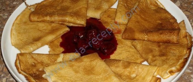 Блины на разрыхлителе