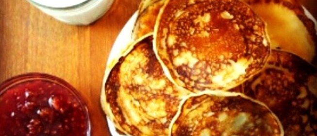 Пышные блинчики на молоке