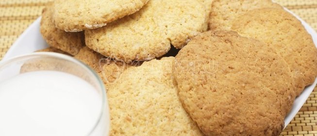 Кокосовое печенье