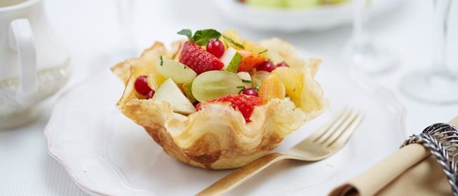 Блинные корзиночки