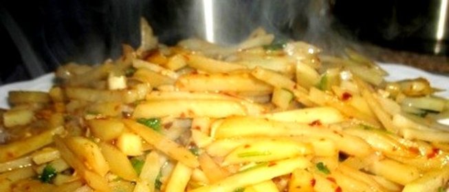 Картофель по-китайски