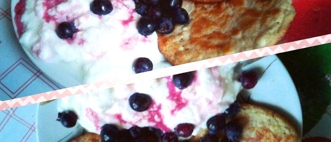 Творожно-банановоепеченье