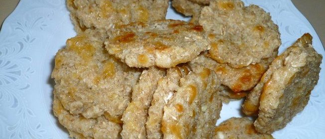 Овсяно-сырное печенье