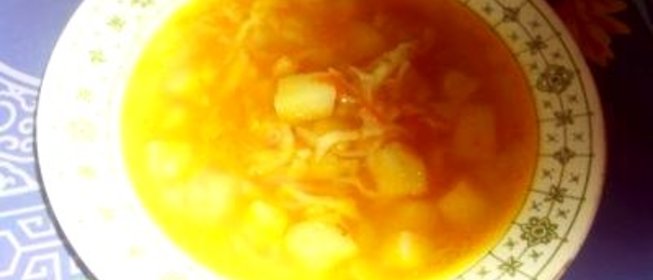 Куриный суп-лапша