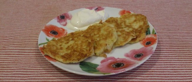 Оладьи из кабачков