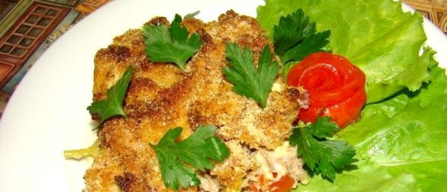 Цветная капуста со свининой