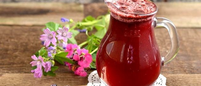 Черничный квас