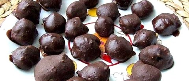 Заварное печенье в шоколаде