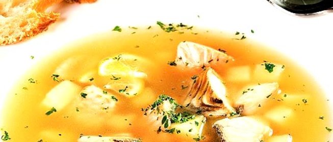 Уха из кеты