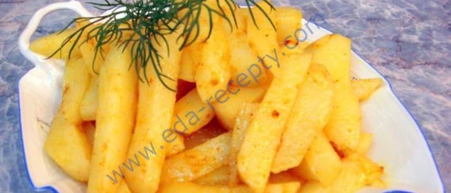 Картофель с перчиком