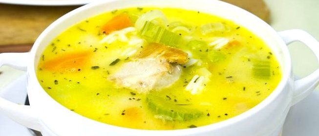 Куриный суп с овощами