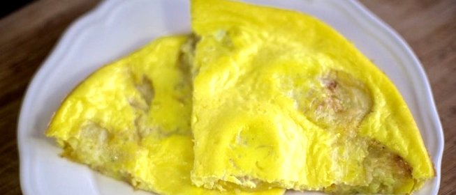 Омлет с тыквой