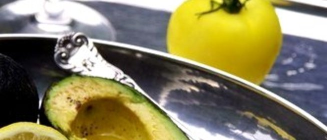 Авокадо на гриле