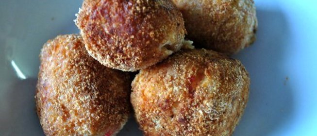 Горячие крабовые шарики