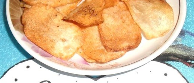 Картофельные чипсы быстрого приготовления