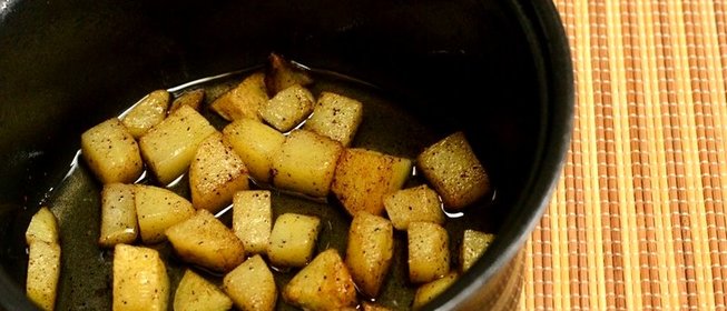 Картофель с карри