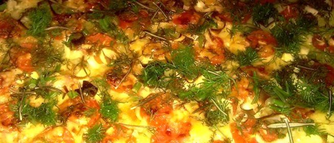 Картофельная запеканка многослойная