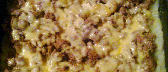 Картофельная запеканка с индейкой