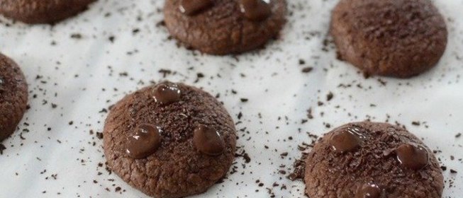 Шоколадное печенье с имбирем