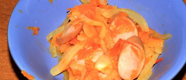 Пикантные сосиски