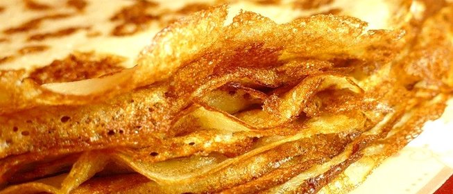 Блины на соде