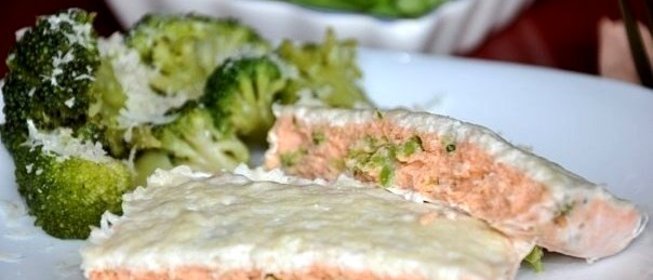 Запеканка из форели