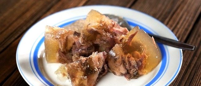 Холодец из говядины и курицы