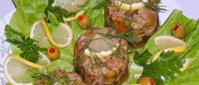 Холодец из свинины