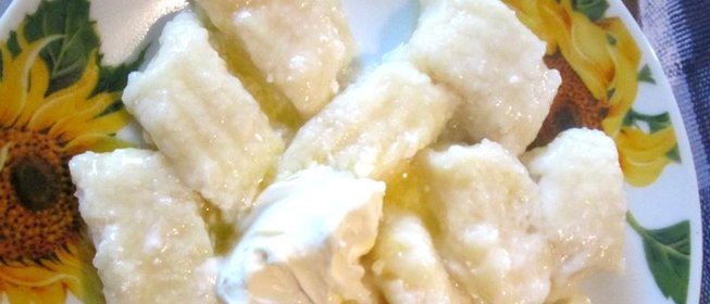 Ленивые вареники для малышей