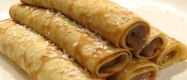 Блинчики с заварным кремом