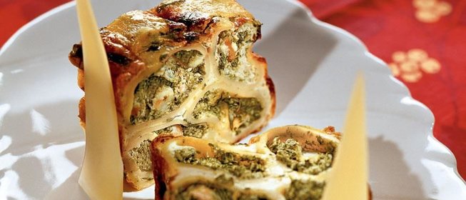 Запеканка с каннеллони