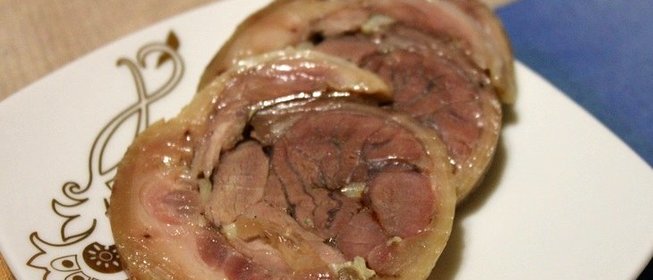 Ветчина из рульки