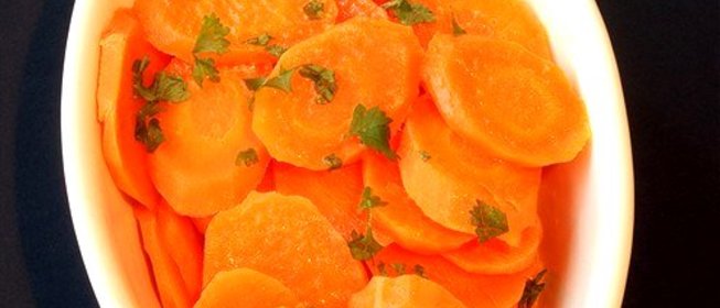 Тушеная морковь