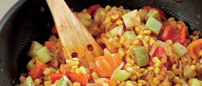 Рагу из кукурузы