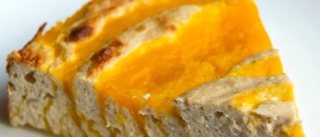 Запеканка из тыквы с творогом в духовке