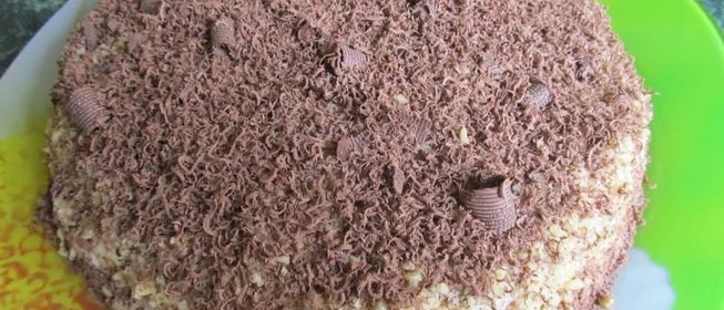 Французский блинный торт Крепвиль