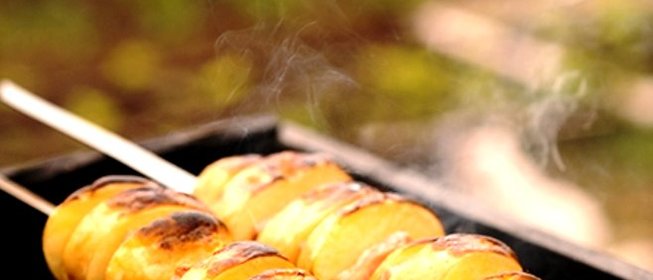 Копченая картошка