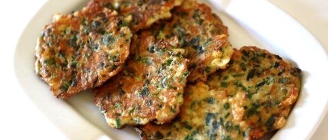 Оладьи из лука