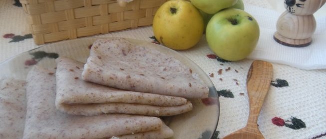 Постные блины