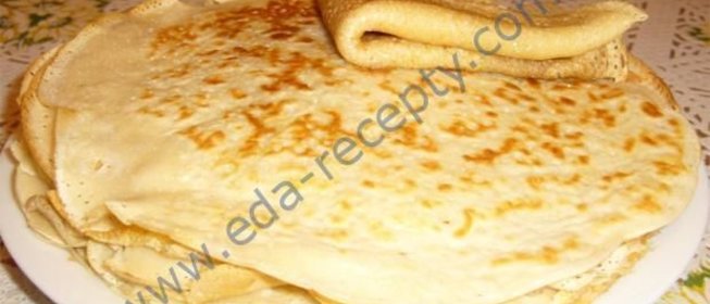 Кислые блинчики