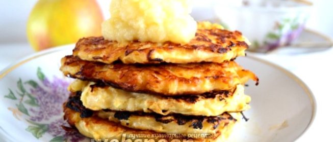 Оладьи из сельдерея