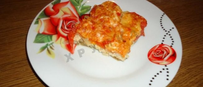 Овощная запеканка с мясом
